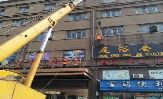 玉溪安装较高的门店招牌有什么好的方法？
